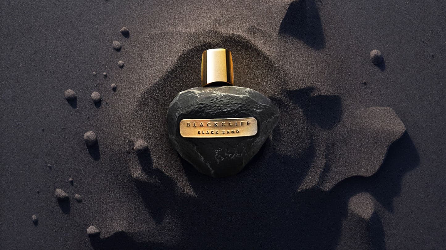 Black Sand Perfume Bottle