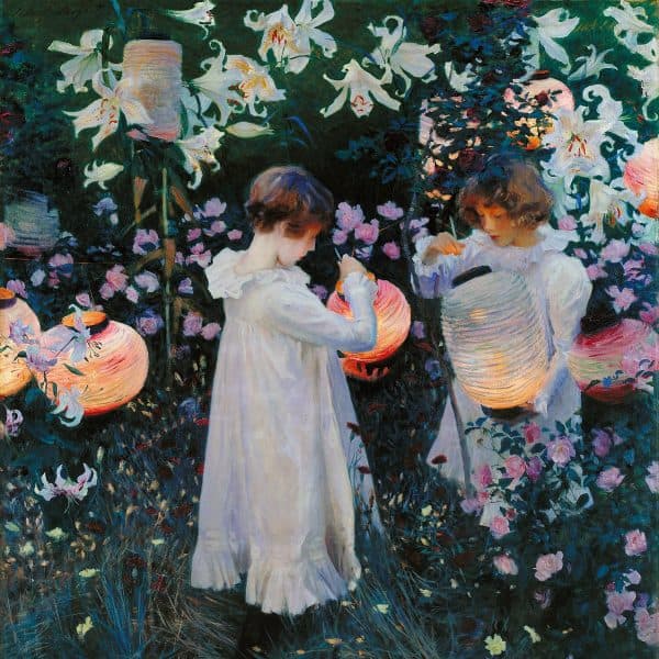 Carnation, Lily, Lily, Rose (Sargent)(rev. 1) Perfume Bottle