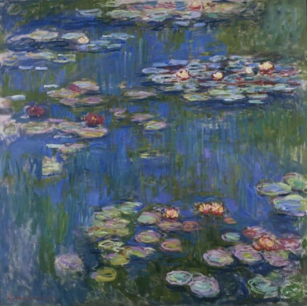 Water Lilies (Monet) Perfume Bottle