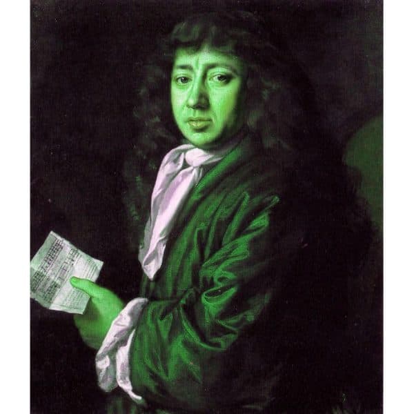 Pepys-Green Pepys Perfume Bottle