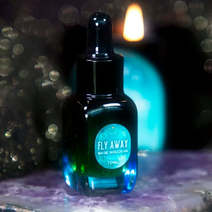 Fly Away Intention Drops Perfume Bottle
