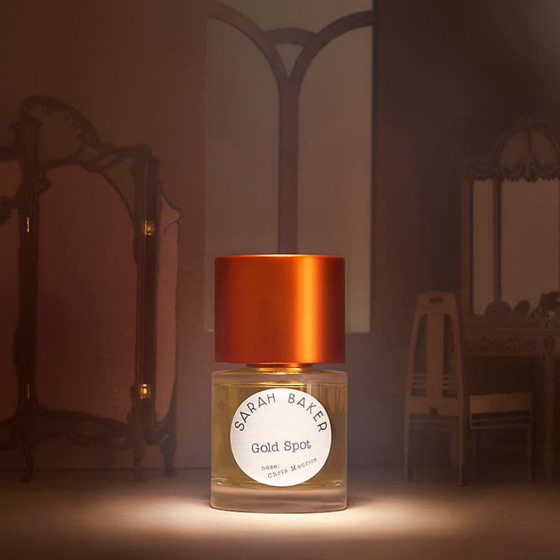 Gold Spot Perfume Bottle