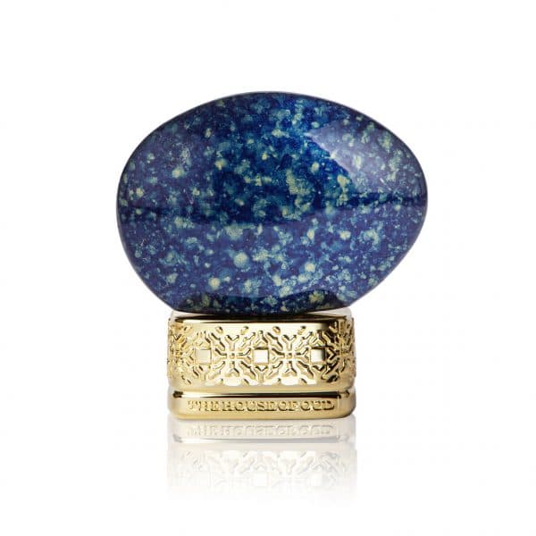 Sapphire Blue Perfume Bottle