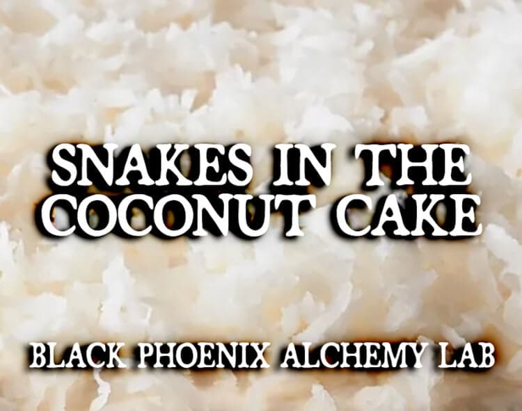 Snakes in the Coconut Cake Perfume Bottle