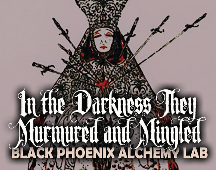 In the Darkness They Murmured and Mingled Perfume Bottle