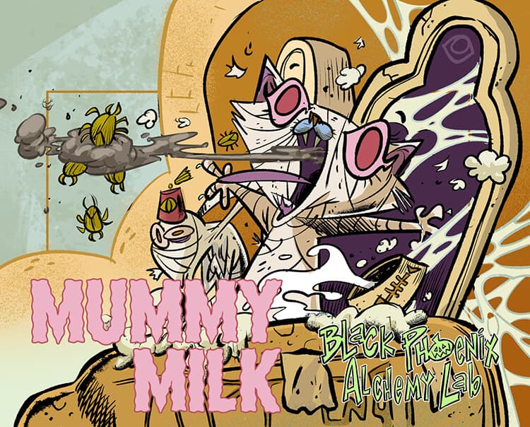 Mummy Milk Perfume Bottle