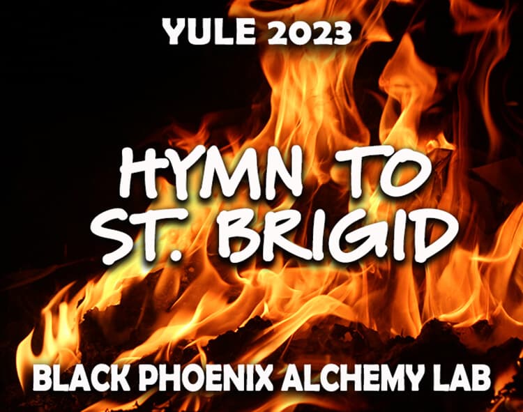Hymn to St. Brigid Perfume Bottle