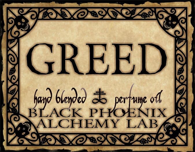 Greed Perfume Bottle