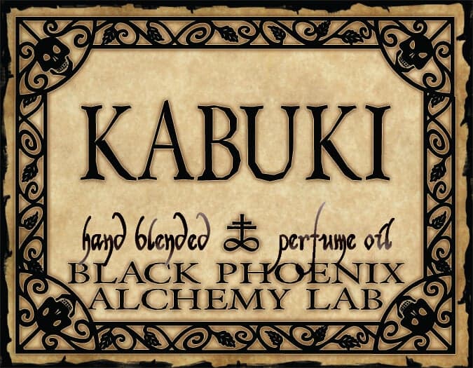 Kabuki Perfume Bottle