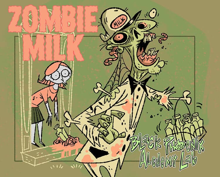 Zombie Milk Perfume Bottle
