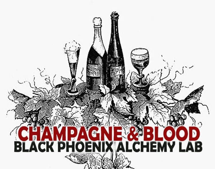 Champagne and Blood Perfume Bottle