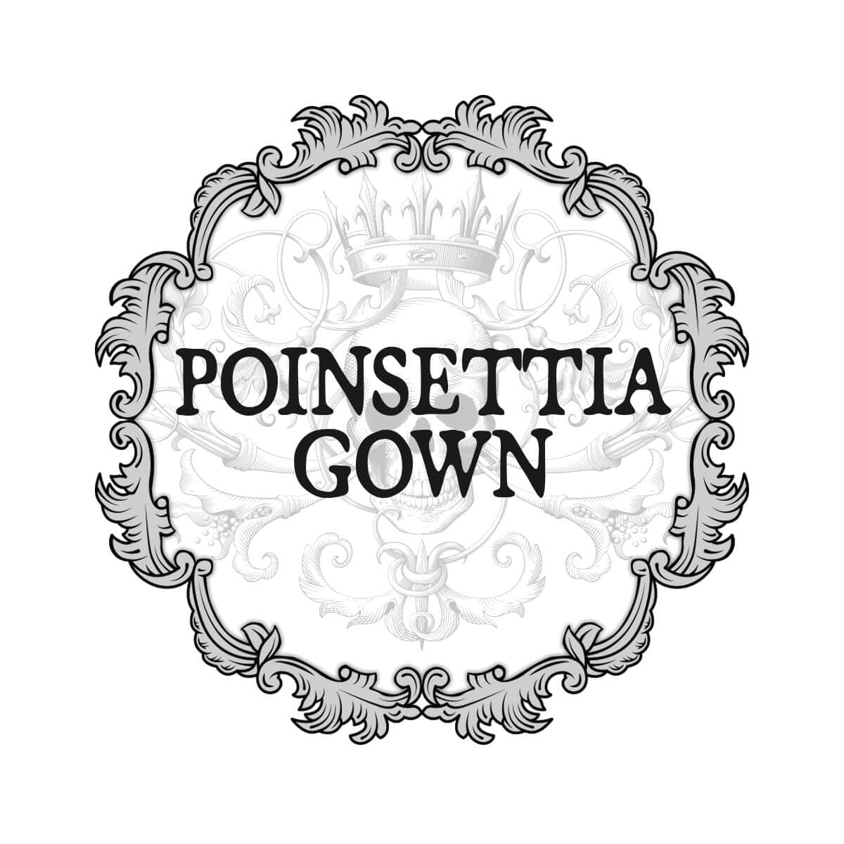 Poinsettia Gown Hair Gloss Perfume Bottle