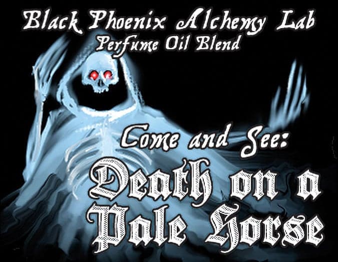 Death on a Pale Horse Perfume Bottle