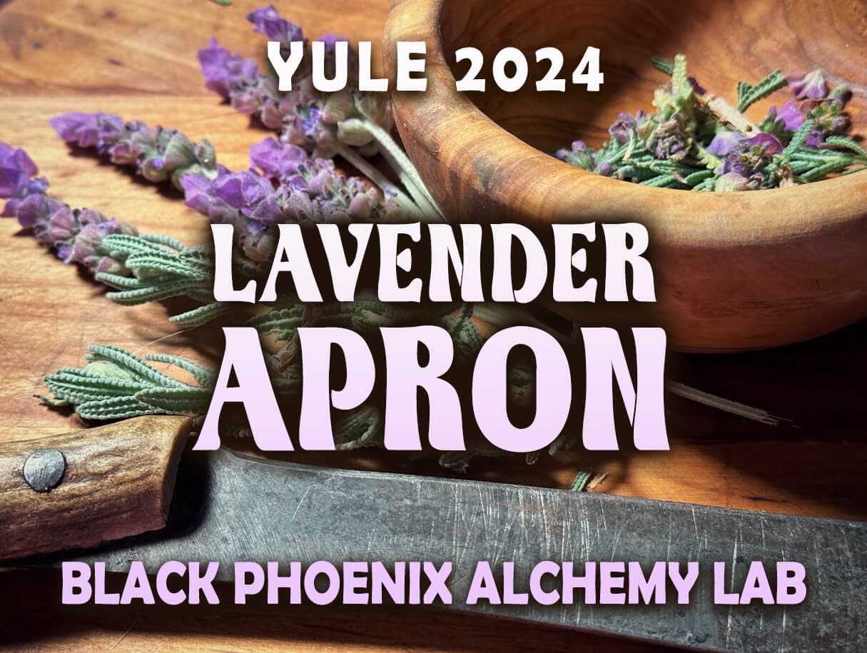 Lavender Apron Perfume Bottle