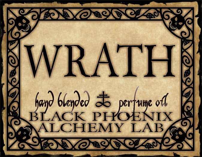 Wrath Perfume Bottle