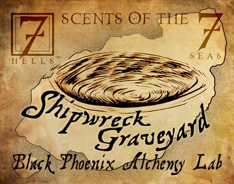Shipwreck Graveyard Perfume Bottle