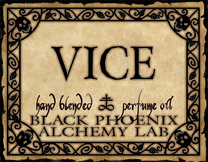 Vice Perfume Bottle