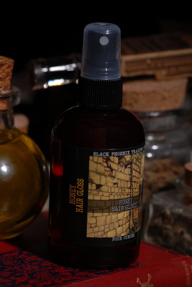 Honey Hair Gloss Perfume Bottle