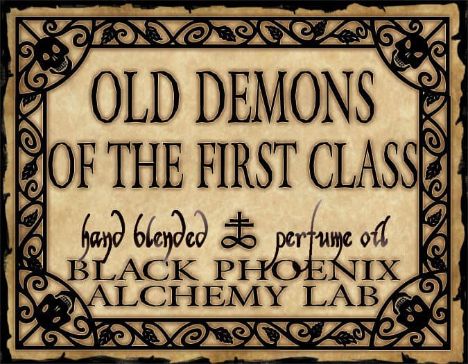 Old Demons of the First Class Perfume Bottle