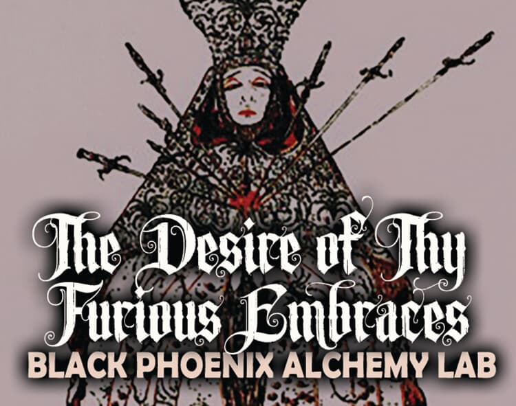 The Desire of Thy Furious Embraces Perfume Bottle