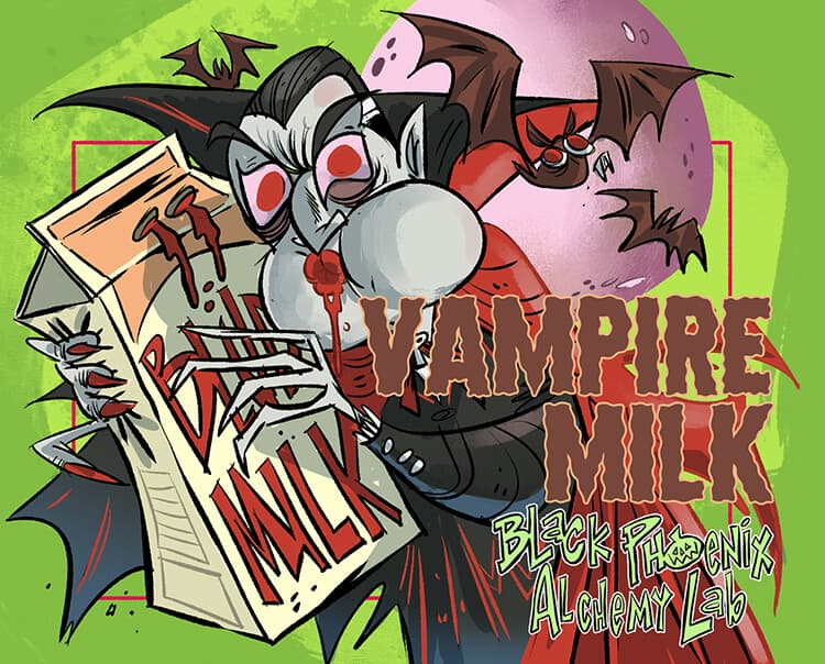 Vampire Milk Perfume Bottle