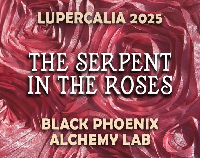 The Serpent in the Roses Perfume Bottle