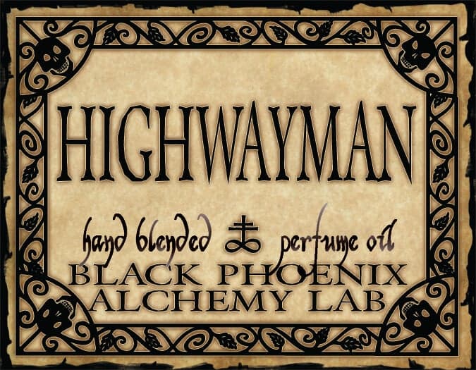 Highwayman Perfume Bottle
