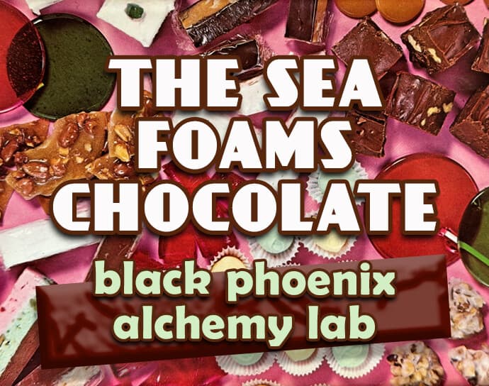 The Sea Foams Chocolate Perfume Bottle