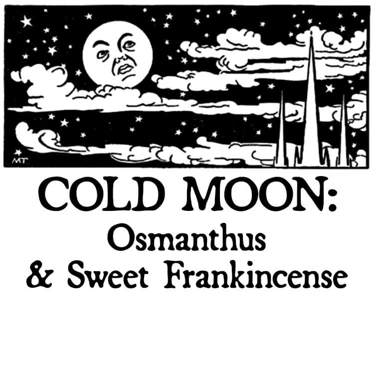 Cold Moon: Osmanthus and Sweet Frankincense Perfume Bottle