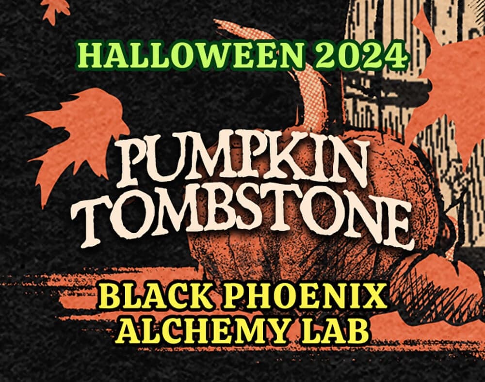 Pumpkin Tombstone Perfume Bottle