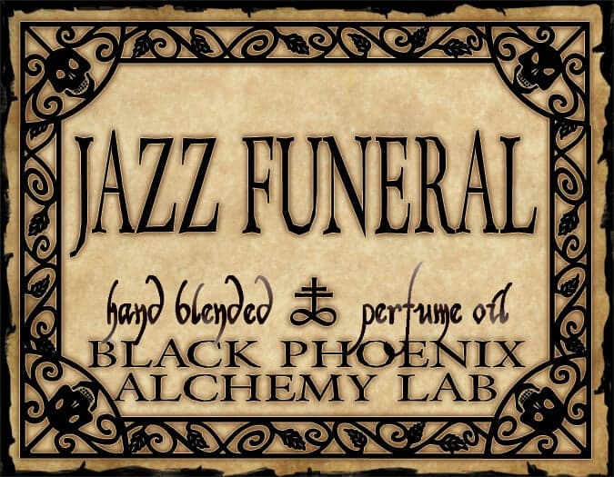 Jazz Funeral Perfume Bottle