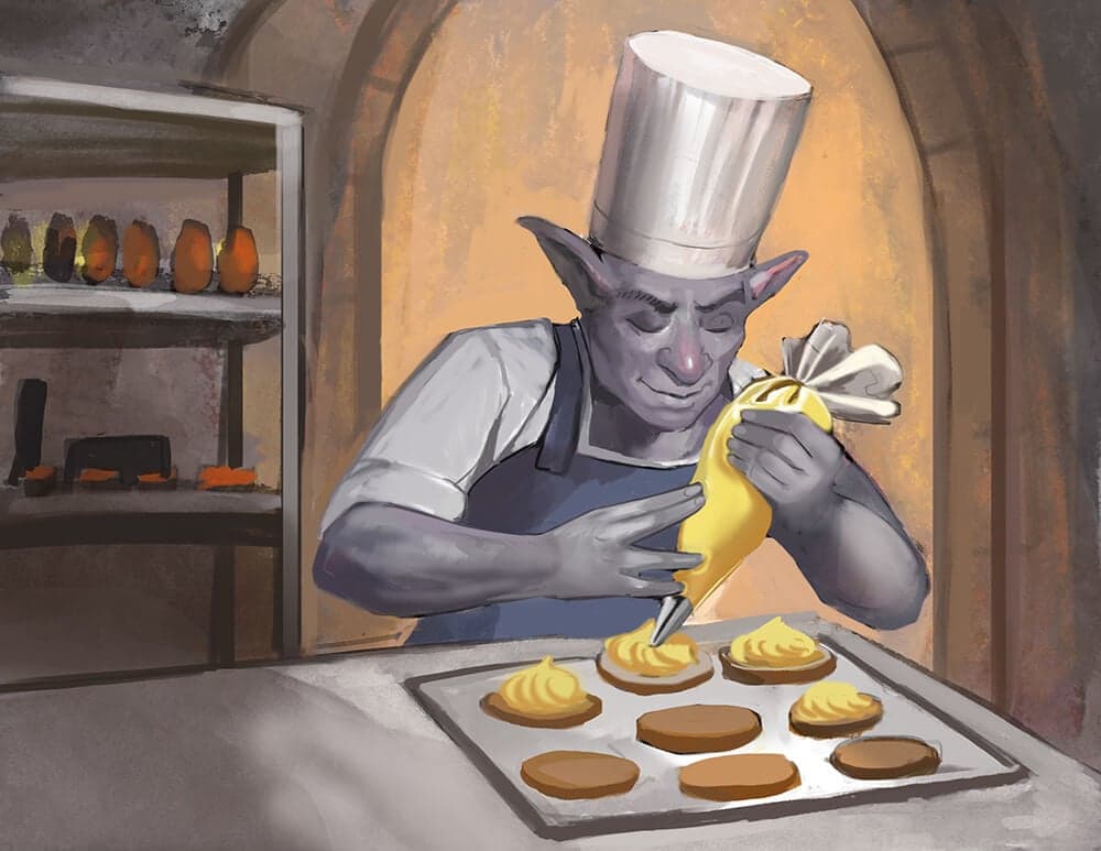 Deep Gnome Pastry Chef Perfume Bottle