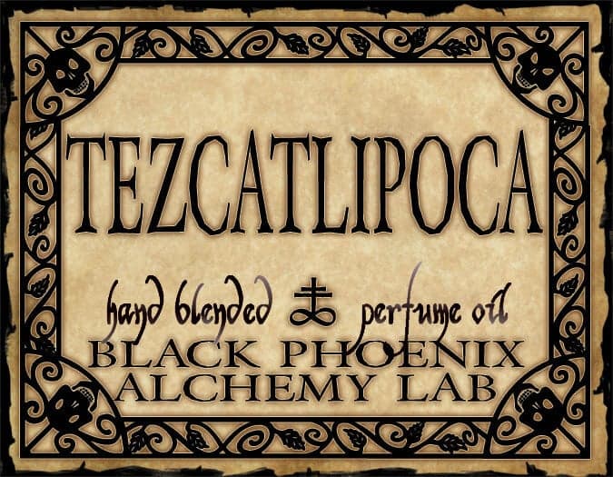 Tezcatlipoca Perfume Bottle