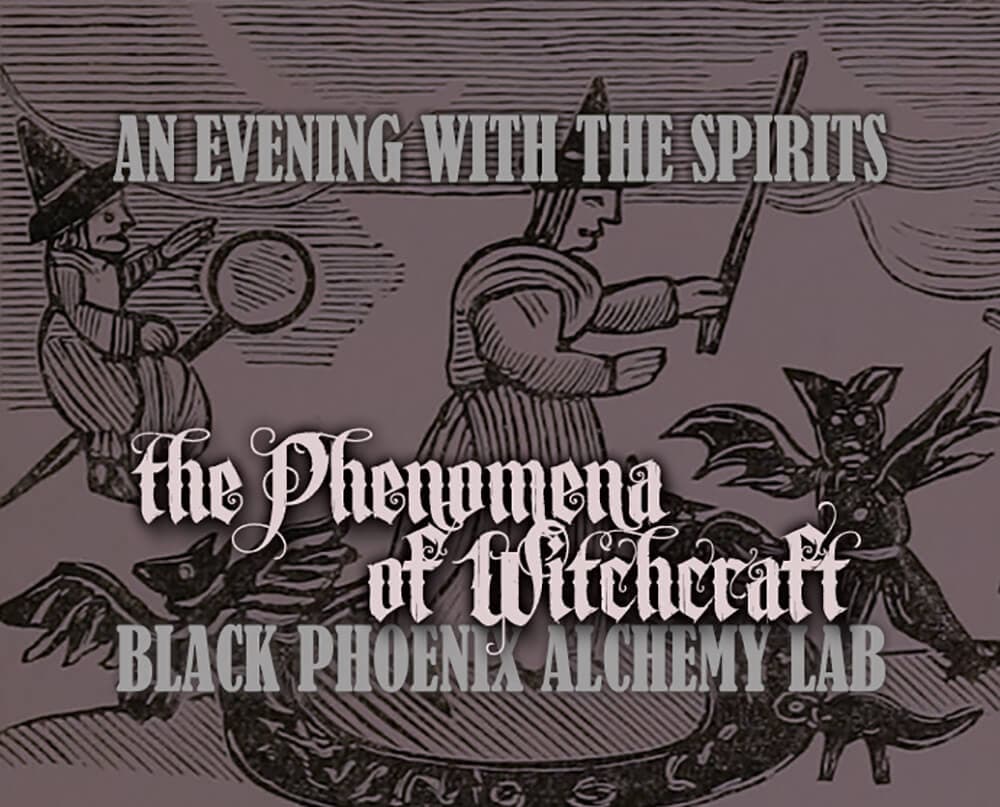 The Phenomena of Witchcraft Perfume Bottle