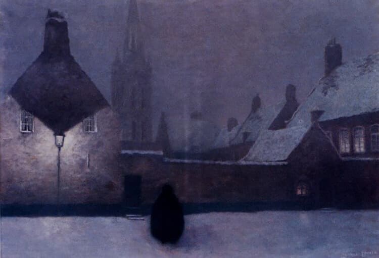 Snowy Evening Perfume Bottle