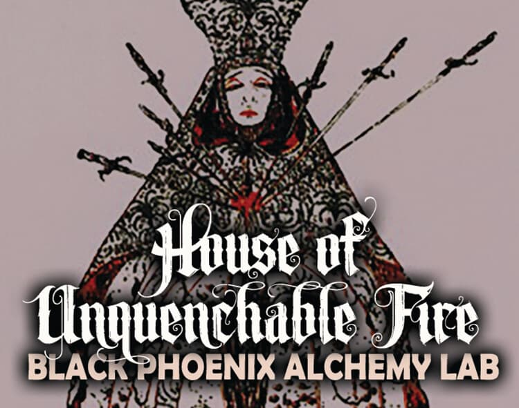 House of Unquenchable Fire Perfume Bottle