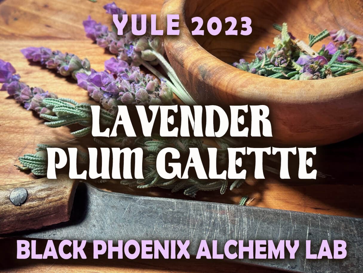 Lavender Plum Galette Perfume Bottle