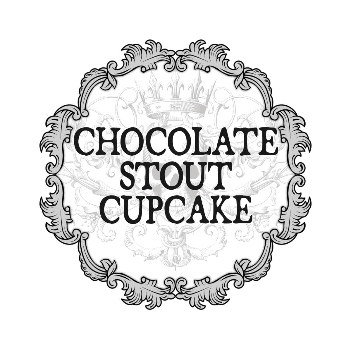 Chocolate Stout Cupcake Hair Gloss Perfume Bottle