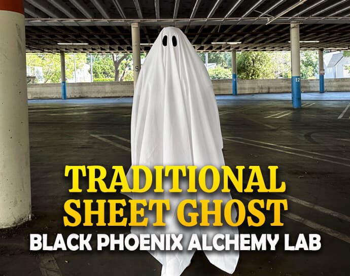 Traditional Sheet Ghost Perfume Bottle