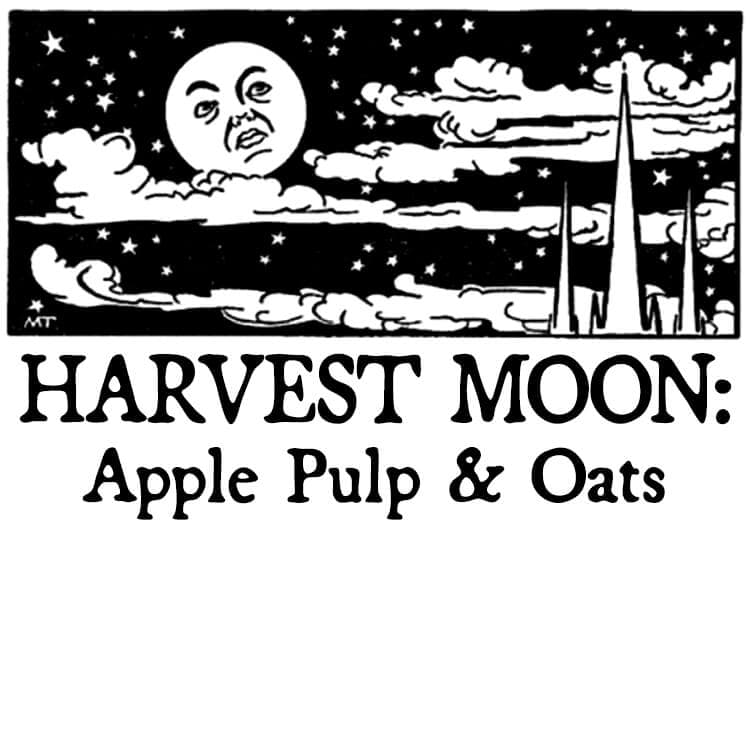Harvest Moon: Apple Pulp and Oats Perfume Bottle