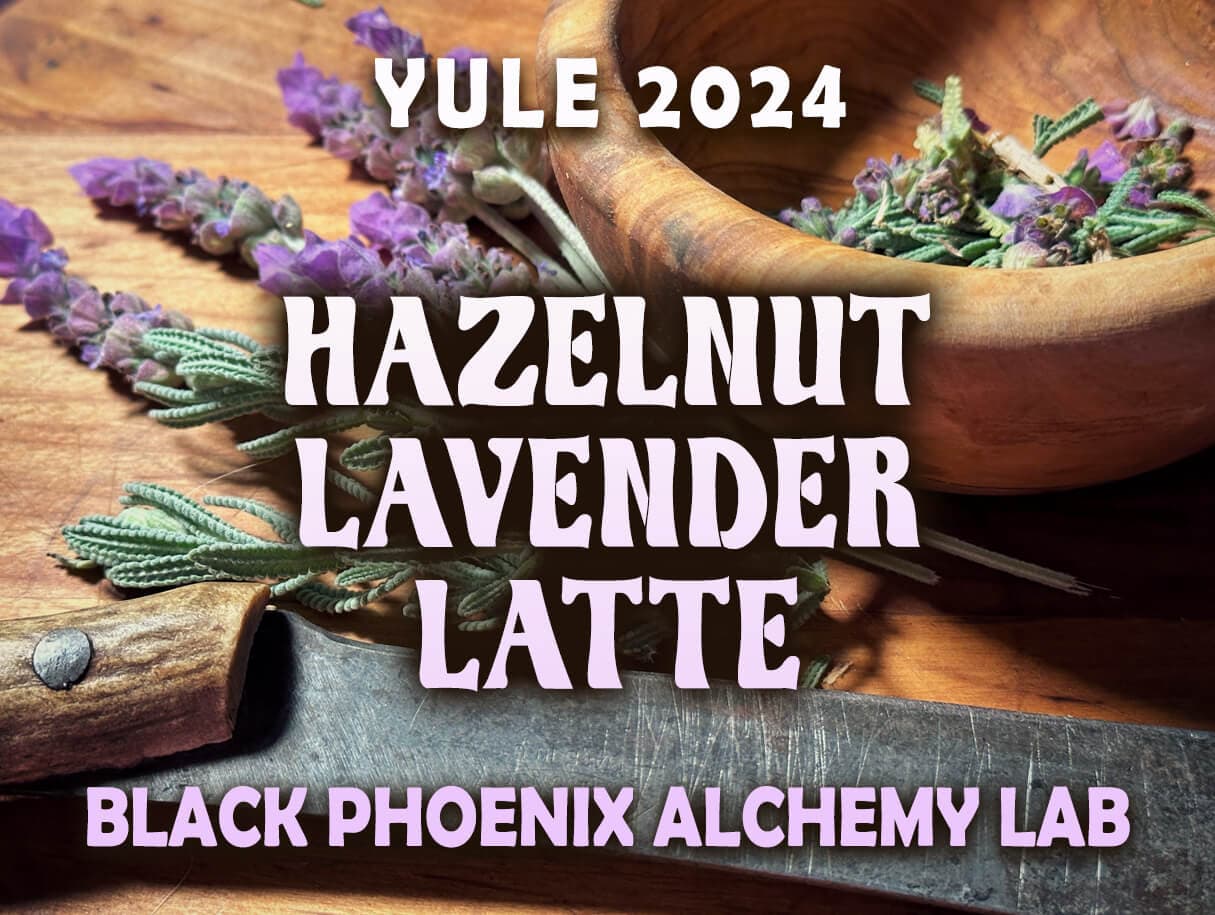 Hazelnut Lavender Latte Perfume Bottle