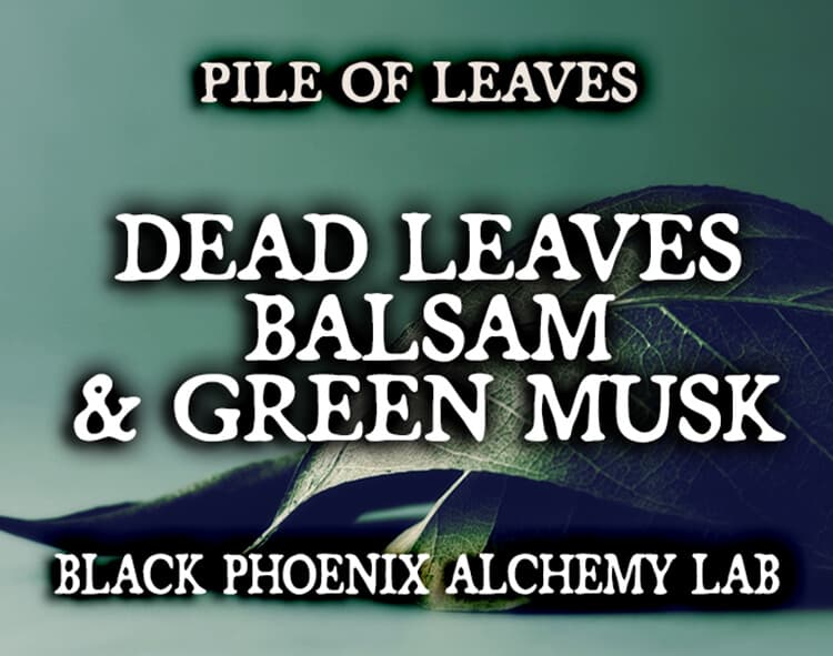 Dead Leaves, Balsam, and Green Musk Perfume Bottle