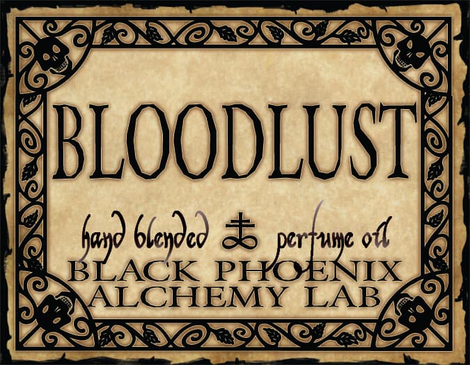 Bloodlust Perfume Bottle
