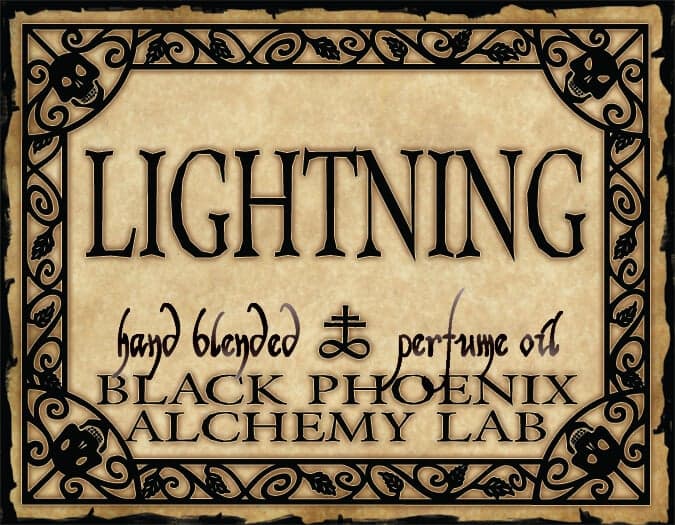 Lightning Perfume Bottle