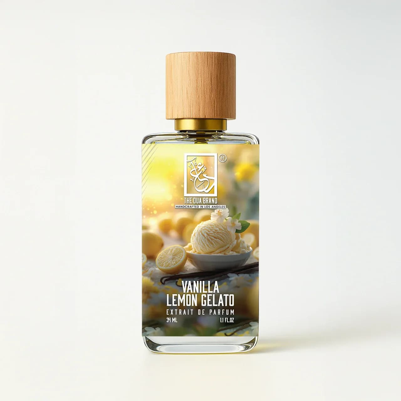 Vanilla Lemon Gelato Perfume Bottle