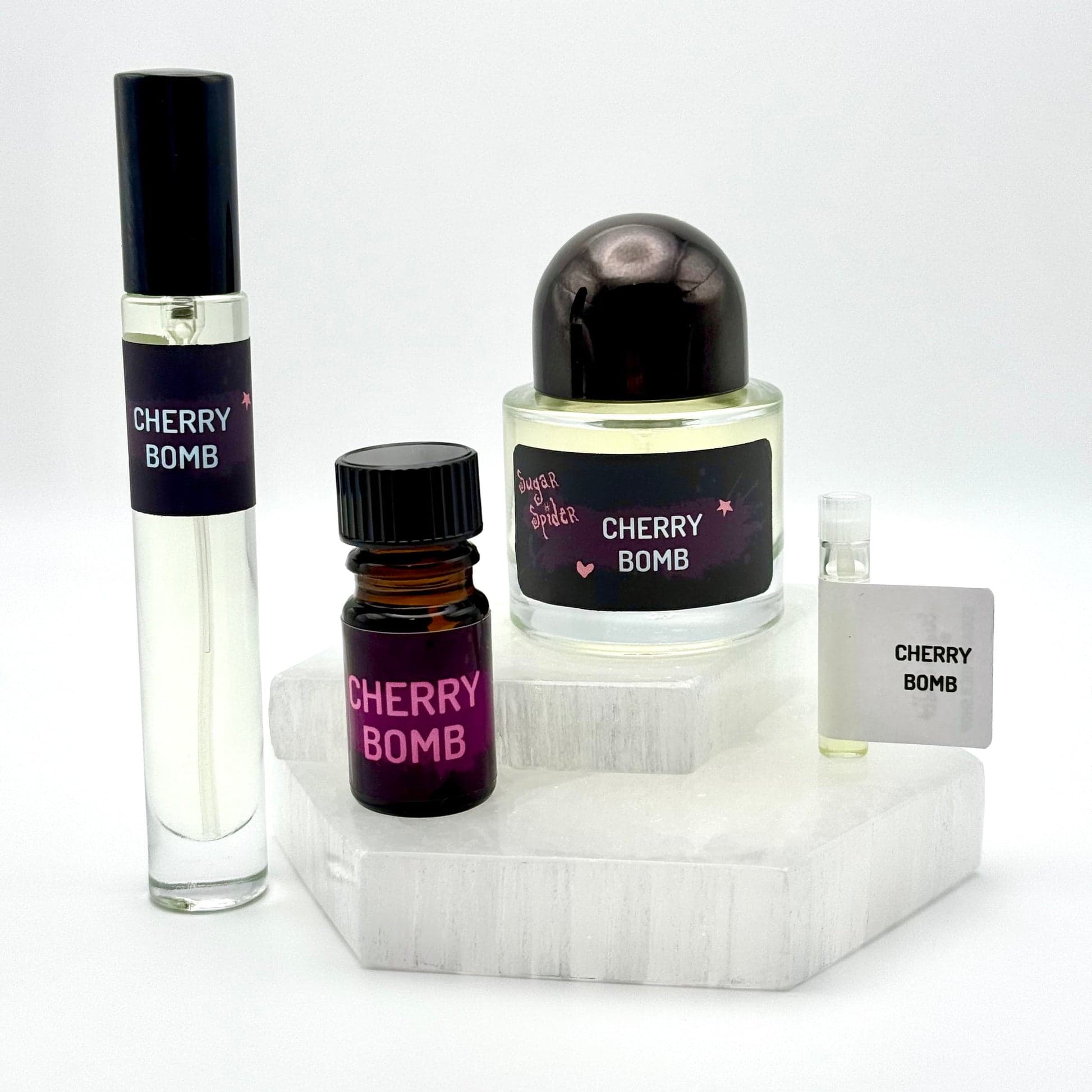 Cherry Bomb Perfume Bottle