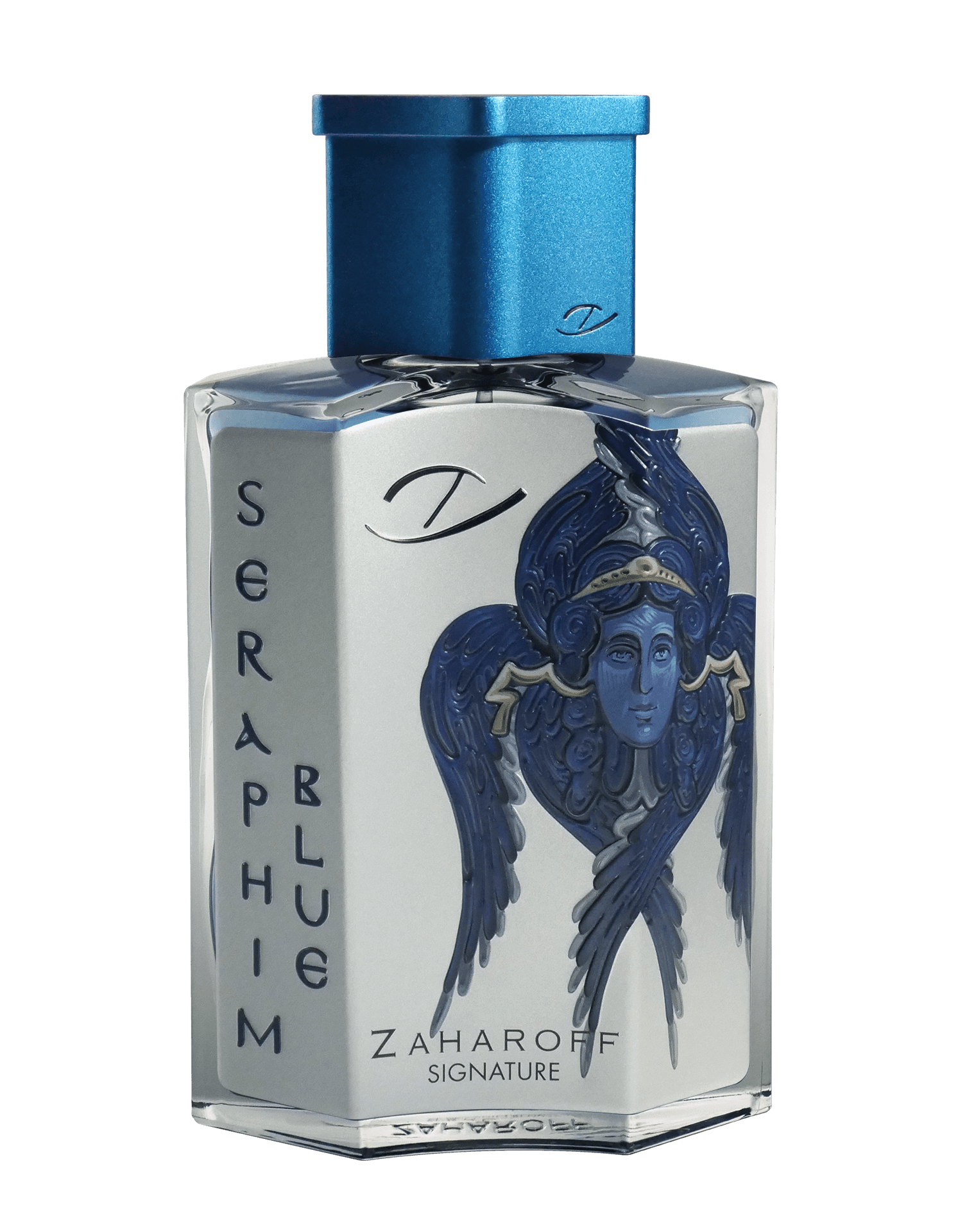 Seraphim Blue Perfume Bottle