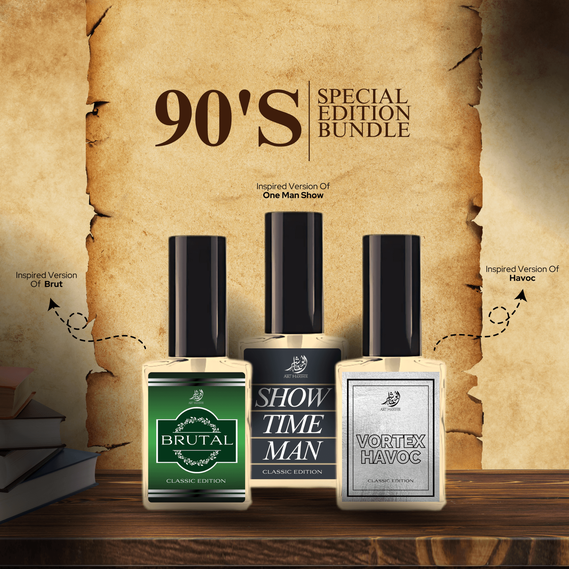 90's Bundle 2 Perfume Bottle