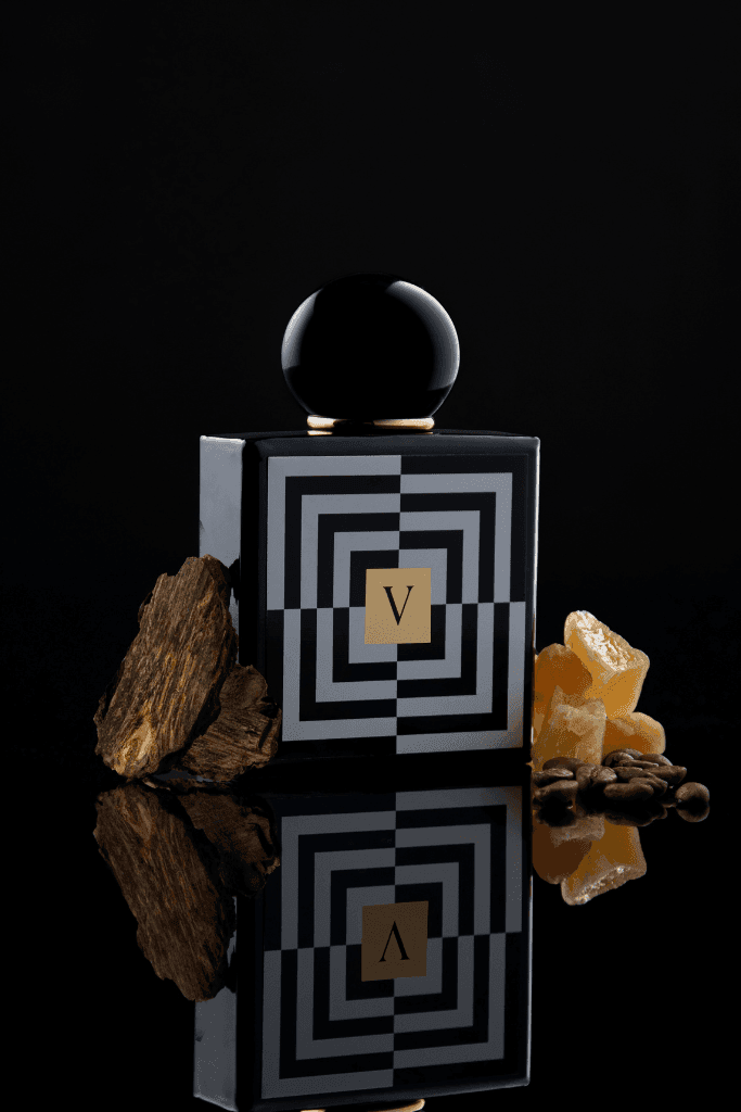 V Perfume Bottle