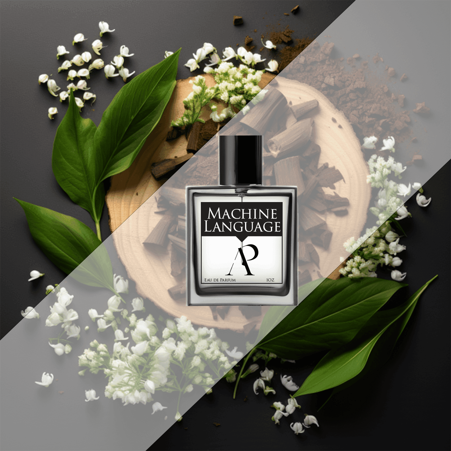 Machine Language Perfume Bottle
